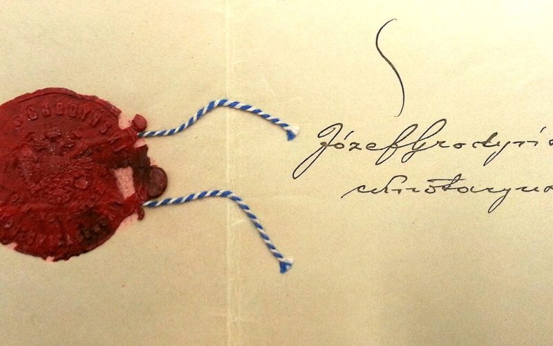 Sello y firma notarial