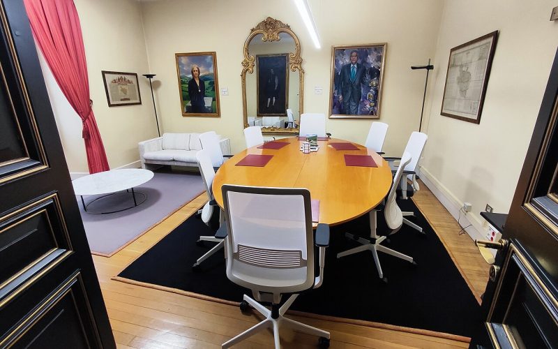 Sala de reuniones de las Juntas Generales de Álava