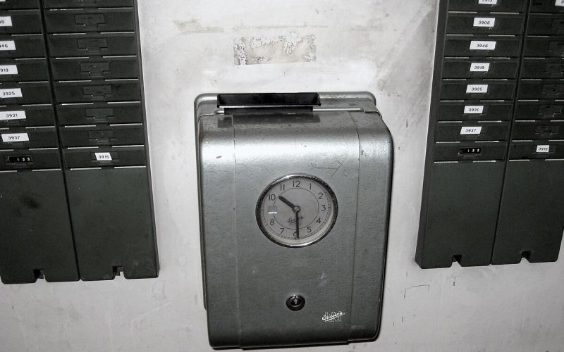 Reloj para fichar